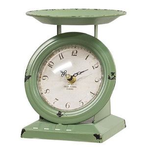 Farmhouse Old Town Scale Clock